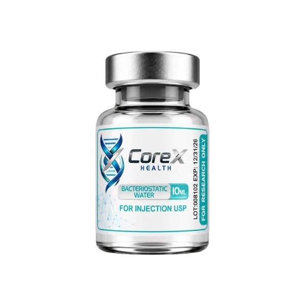 CoreX Health Bacteriostatic Water 10mL Benzyl Alcohol 0.9% Solution