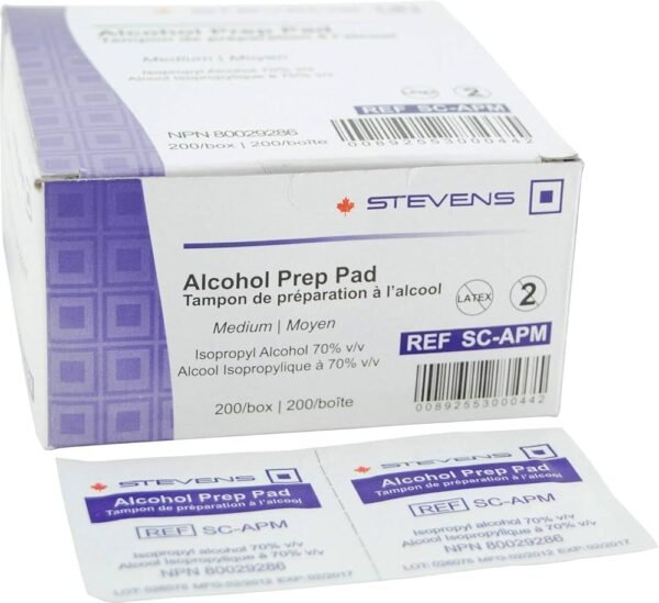 70% Isopropyl Alcohol Sterile Wipes (20 pads)